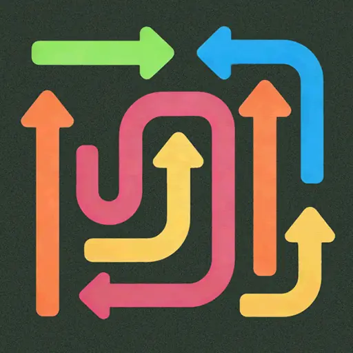 Arrow Maze Solve screenshot